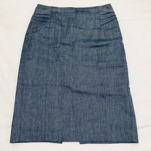 Express Jean Look A Like Pencil Skirt